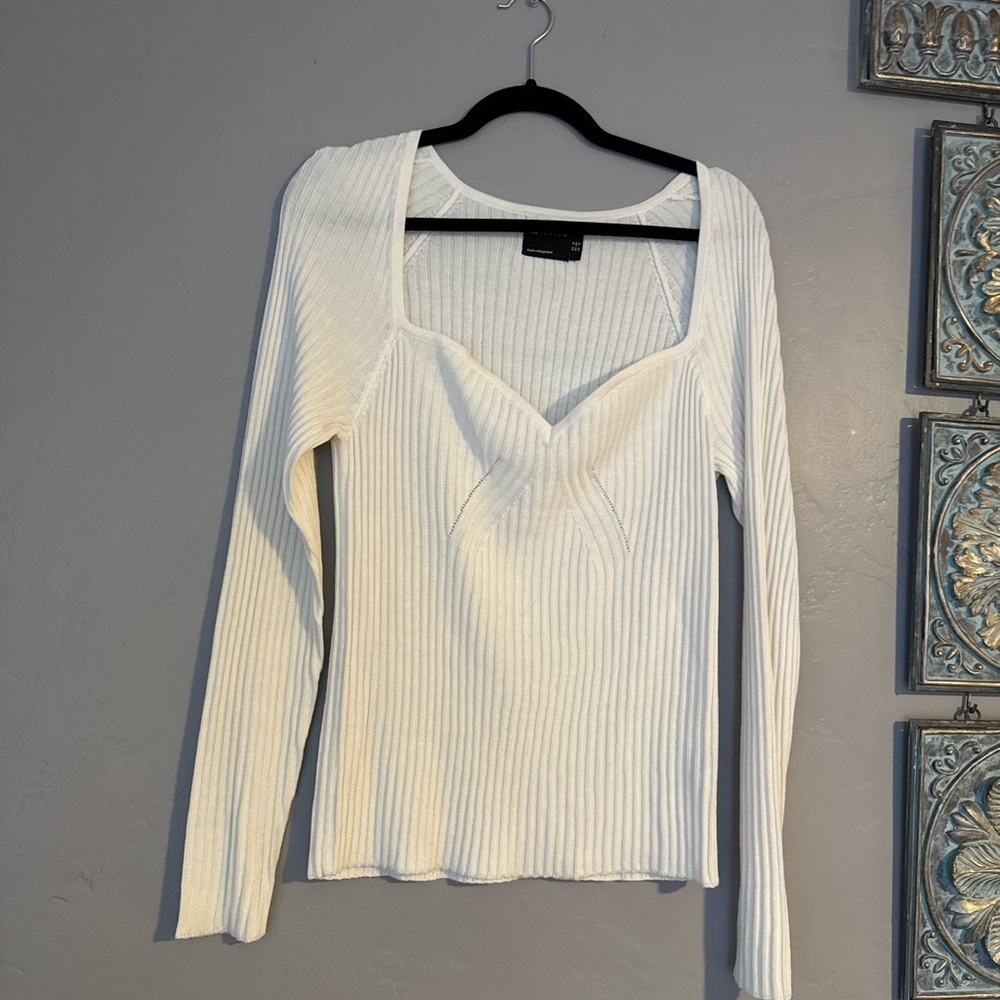 ASOS Design Sweetheart Knit Top